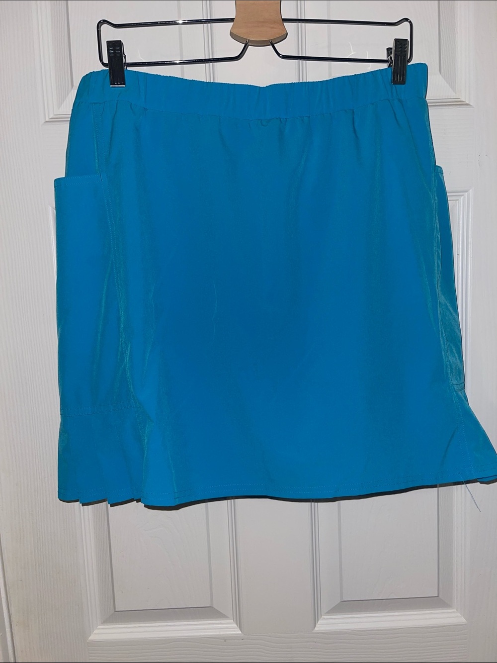 Chico’s Zenergy Women's Active Skort in Bright Teal Blue